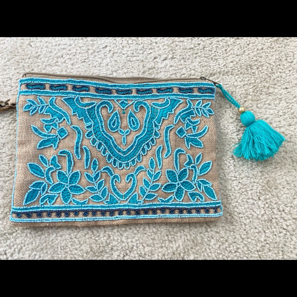 Love Stitch clutch from Vici. Like new condition.